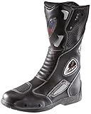 protectWEAR Tourenstiefel aus Leder schwarz u.a. zum Motorradfahren geeignet Model SB- 03203