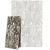 XL Korkrückwand 60 x 30 cm – 3D Rückwand aus Naturkork für Terrarium, gereinigt und desinfiziert, nachhaltiges Design im Forest Stil, ideal für Reptilien, Schildkröten, Geckos, Bartagame, Schlangen