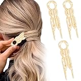 3pcs Haarnadel, 4, 5 Zoll Essigsäure Französische Haarnadel, elegante für Frauen Geschenkschire