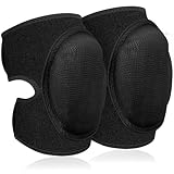 Vleuexe Knieschoner Arbeiten,1 Paar Knieschoner Garten,Garten Kniekissen mit Rutschfest und dickem Schwamm,Antikollisions knieschützer fürGartenarbeit Fliesenleger Bodenbeläge dachdecker Volleyball,L