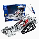 Eitech 00220 Metallbaukasten - Kompaktlader, Modellbau mit 365 Teilen, Baustellenfahrzeug Bausatz, für Kinder ab 8 Jahren