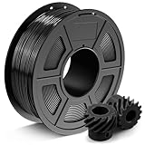 JAYO ABS Filament 1.75mm, Einfach ABS 3D Drucker Filament mit Niedriger Drucktemperatur, Kein Druckergehäuse Erforderlich, Starkes ABS Filament Maßgenauigkeit +/- 0.02mm, 1KG Spule(2.2LB), Schwarz