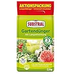 Substral Gartendünger mit Langzeitwirkung 2,5kg für Obst, Gemüse, Blumen, Sträucher, Koniferen und Hecken
