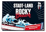 Die drei ??? Stadt Land Rocky Beach von Kosmos 684600, Spielblock mit Die drei Fragezeichen, Stadt Land Fluss, tolles Geschenk für Mädchen und Jungen ab 8 Jahre