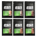 ESN Vegan Designer Proteinpulver Probenbundle, 6 x 30 g, variable Sorten, mit Sojaprotein, cremige Konsistenz - made in Germany (Sorten können variieren)