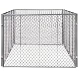 FIXKRAFT Komposter Garten Metall 940L Schnellkomposter Metallkomposter 108x108 cm Kompostgitter verzinkt Gartenkomposter Kompostbehälter für Bio-Abfälle