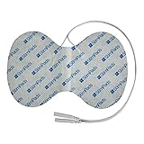 StimPads Sixpack EMS und TENS Elektrode Pads (1) 95X150mm mit doppeltem 2mm Pin-Anschluss-Gute Haftung&Leitfähigkeit-Zuverlässig und qualitativ hochwertige Klebelektroden-Zertifiziertes Medizinprodukt