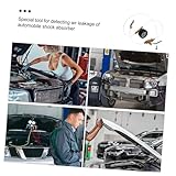 JECOMPRIS Pneumatischer Stoßdämpfer Lecktester Präzises Luftleck Messgerät Automobil Reparaturwerkzeug Für Professionelle Fahrzeugwartung und