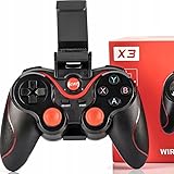 Retoo Handy Controller Wireless, Gamepad, Smartphone Controller mit Handy-Clip für PS, Xbox, Android, Windows, Smartphone, Tablet, PC, Phone Halter, Kabellose Gamepad Bluetooth
