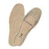 Wolleinlagen, warme Einlegesohlen für Damen, Schuheinlagen aus weicher und Schafwolle, schneidbare Schuhe, Fußpflege für verschwitzte Füße