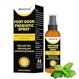 100ml Fußspray Gegen Geruch, Fußdeo, Vielseitiger Anti-Transpirant Fußschweiß & Fußgeruch, Für alle Hauttypen geeignet, Sportschuhe und -stiefel für Herren und Damen