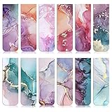 Lesezeichen Magnetisch, 12 Stück Magnet Lesezeichen, Magnet Seiten Markierungen für Lehrer, Studenten, Buchliebhaber, Schule Heimbürobedarf