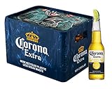 Corona Extra Premium Lager Flaschenbier, MEHRWEG im Kasten, Internationales Lager Bier, 20er Kiste (20 x 0.355 l)