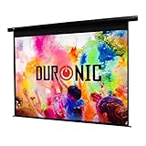 Duronic EPS80/ 43 Motorleinwand / 80' / 4:3 / 163 x 122 cm / 4 K Full HD 3D / Verstärkung 1.0 / elektrische Projektor Leinwand / Beamer Leinwand / Heimkino, Büro, Präsentationen, Schulen, Events