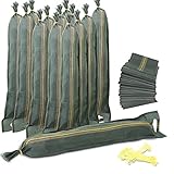 TK THERMALKING 50X Sandsäcke - Sandsack Hochwasserschutz – Silosandsäcke ungefüllt – Silosäcke Wassersperre Hochwasser (25 x 100 cm)