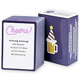 Your Day Mate Trinkspiel Kartendeck, 100 x unterschiedliche Spielkarten, zum Vorglühen, Kater vorprogrammiert, Karten mit Saufaufgaben, Kartenspiel Erwachsene, lustiges Partyspiel, Kartentrinkspiel