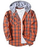 SwissWell Flanellhemd Herren Kariertes Hemd Langarm Holzfällerhemd Casual Button Down Freizeithemd mit Brusttasche