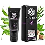 IntHim Intimpflege Männer After Shave - Bei Rötungen, Rasurpickeln & Juckreiz - Intim Creme mit Aloe Vera und Teebaumöl - Erfrischend und antibakteriell - Ideal für empfindliche Haut