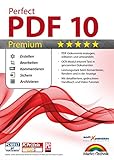 Perfect PDF 10 PREMIUM inkl. OCR Modul PDFs Erstellen, Bearbeiten, Umwandeln, Sichern, Kommentare hinzufügen, Formulare ausfüllen | 100% Kompatibel zu PDF Dokumenten