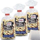 usy Bundle für Hofgut Cashews g+g 3er Pack (3x150g Karton) + usy Block