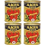 Mit Pufai Grocery, Akfa Gold Tomatenmark 850 gramm x 4 STÜCK