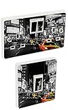 The Grafix Studio Lichtschalter-Sticker, Vinyl-Skin sosw25 New York taxi