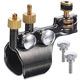 CONGARTENO Erhu Feinstimmer Metall Stimmgerät mit Verstellbarem Saitenabstand Multifunktionales Musikinstrumentenzubehör für Erhu und Huqin
