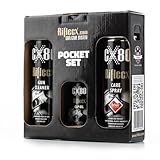 RifleCX - Kompaktes Waffenreinigungsset für Schusswaffe - 3-teiliges Waffenpflege Set - mit Reinigungsspray, Wartungsmittel und Waffenöl - für Jagd & Schießsport