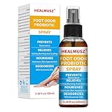 1x100ml Fußspray,Fußdeo Anti-Transpirant,Fuss Spray Schutz vor Fußgeruch und Schweiß,Linderung von Juckreiz und Fußgeruch reduzieren,zieht schnell ein, fetten nicht,für alle Hauttypen