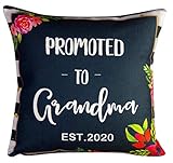 Zur Oma Befördert Zierkissenbezüge Mit Reißverschluss Zierkissenbezug Dekor Cushion Cover Für Bett Wohnzimmer Heimdekorationen 45X45Cm