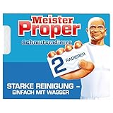 Meister Proper Schmutzradierer Original, Radierschwamm für strahlende Oberflächen, 2er Pack