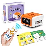 Matatalab VinciBot Programmierbar Roboter für Kinder von 8 bis 12, Scratch & Python programmieren Roboter Bausatz, KI Ferngesteuerte Elektronische Roboter Spielzeug ist Geschenke für Jungs und Mädchen