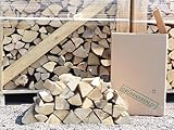 gruenwaren jakubik 180 kg trockene Buche, Kaminholz Brennholz Feuerholz Hartholz ca. 30 cm