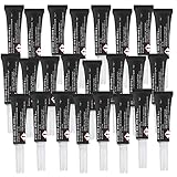 PEARL Klebstoff: 24er-Set Mini-Sekundenkleber mit 12 Gel- und 12 Flüssig-Klebern, je 3g (Sekundenkleber Modellbau, dickflüssig, Keramik Reparatur)