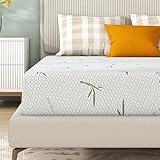 LIFERECORD Vollmatratze, 20,3 cm, Memory-Schaum-Matratze in einer Box, mittelfest, mit grünem Tee und kühlem Gel infundiert, glasfaserfreie Matratze mit Bambusbezug, hergestellt in den USA