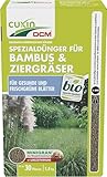 CUXIN DCM Spezialdünger für Bambus & Ziergräser - Spezialdünger - Bambusdünger - Mit MINIGRAN® TECHNOLOGY - Für gesundes Wachstum - Bio - organisch-mineralischer Dünger - Langzeitdünger - 1,5 kg