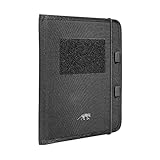 Tasmanian Tiger TT A5 Notepad Sleeve Notizbuch-Tasche, Din A5 Schreibmappe mit Stifthalter, Patch-Fläche, Klarsicht-Kartenfächern, Black