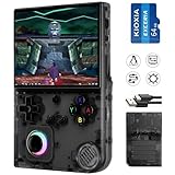 RG40XXV Handheld Game Console RG 40XXV 4.0'' IPS Screen with 64G TF Card Pre-Installed 5223 Games Supports 5G WiFi 4.2 Bluetooth Online Fighting,Streaming and HDMI Retro Emulator RG40XX