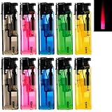 Turbo Sturmfeuerzeug Kapak Transparent Turboflamme Gas Feuerzeug Jet Flame Turbofeuerzeug mit Schutzdeckel (10)