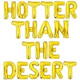 Wonmelody Wüsten-Junggesellenabschied-Dekorationen, Wilder Westen, Wüstenbanner, Dekoration, heißer als die Wüste, Ballonbanner, Western-Cowboy, Kaktus, Gobi, Brautparty, Dekoration für Sand, Strand