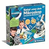 Clementoni Galileo Lab – Natur unter dem Mikroskop, Mikroskop für Kinder, Biologie-Labor für Schulkinder, Spielzeug für Kinder ab 8 Jahren von Clementoni 69804