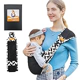 GUBBY GUPS® Ergonomische praktische Babytrage V1.0 für schnelle Einsätze von Family-Land.de® - Tragetuch Baby neugeboren Baby Tragegurt Kleinkind bis 15 KG, Hüftsitz Baby Trage Tragesystem