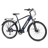 Tretwerk Sonic Pedelec 28 Zoll E Bike Trekkingrad 160-180 cm Elektrofahrrad Trekking 8 Gänge Damen Herren Fahrrad