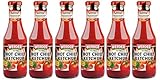 WERDER 6 x Hot Chili Ketchup 450 ml