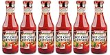 WERDER 6 x Hot Chili Ketchup 450 ml