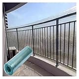 Glasfaserplatten Dachplatten Dachverkleidung UV Schutz Pergola Dachplatten für Gewächshäuser, Schuppen, Carports, Hütten, Leicht Schneiden(1.2x1m/3.94x3.28ft)