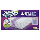 Swiffer WetJet Bodenwischer Wischtücher (20 Tücher) Nachfüllpack für WetJet All-in-1 Wischer für fast jeden Boden