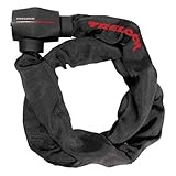 TRELOCK BC 580 Kettenschloss – Länge 90 cm – Kettenglieder 9 mm – Sicherheitsstufe 15 – Mit 2 Schlüsseln