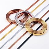 Selbstklebende Kantenleiste zum Abziehen und Aufkleben für Decke, Boden und Schrank, flexible Zierleiste für einfache Installation