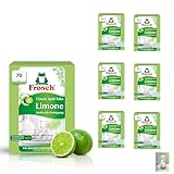 Frosch Classic Maschinengeschirrspültabs Limone 70 Tabs, 6er Pack (6 x 70 Tabs) und Celexqua Reinigungsratgeber